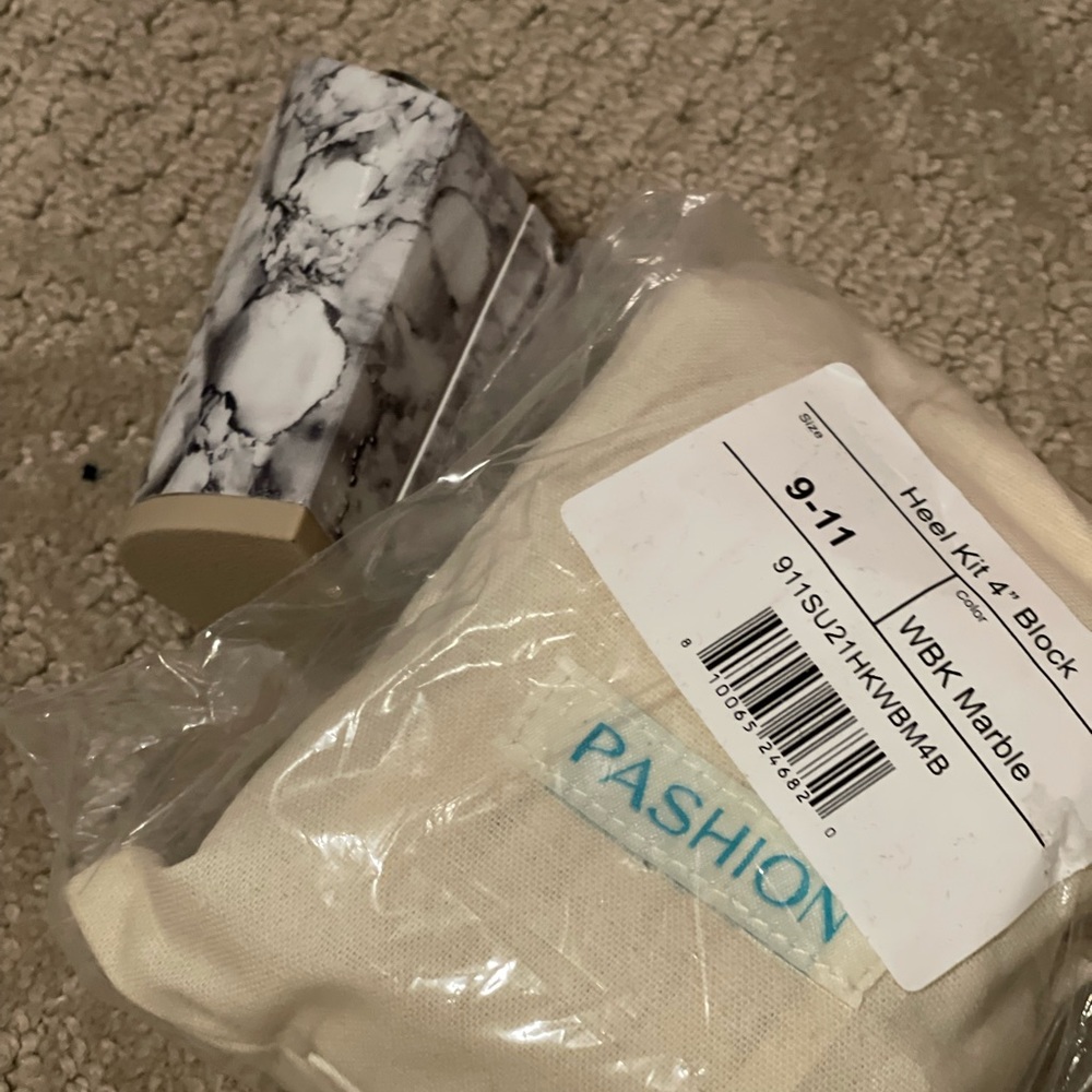 Pashion Footwear Heels - MARBLE HEELS